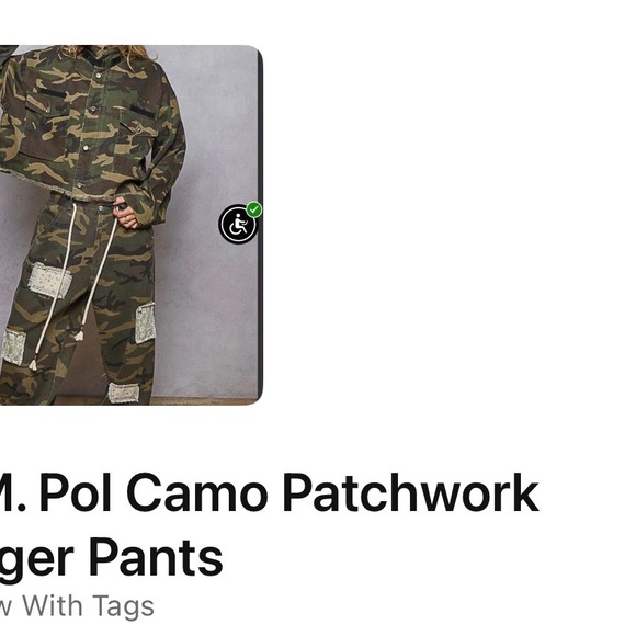 Pol Camouflage Pants - Picture 2 of 2
